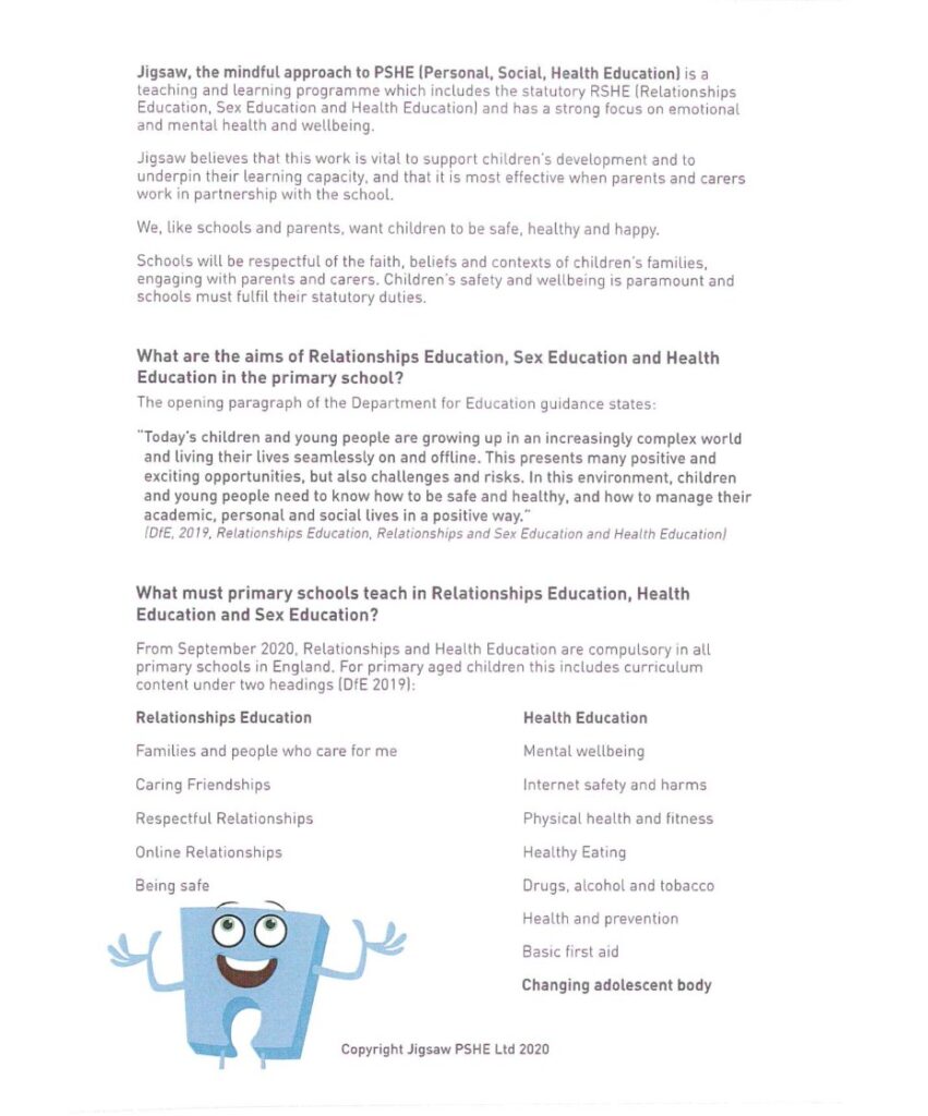 Staynor Hall Community Primary Academy » What is PSHE Information for